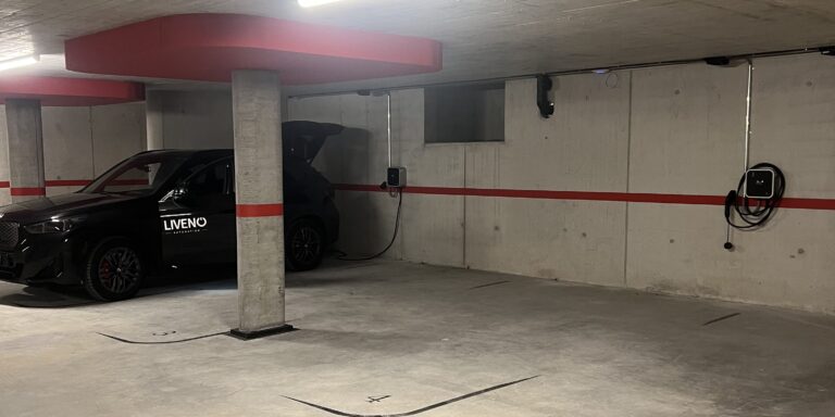 Ladeinfrastruktur und Lastmanagement bei einem Mehrfamilienhaus in Altdorf